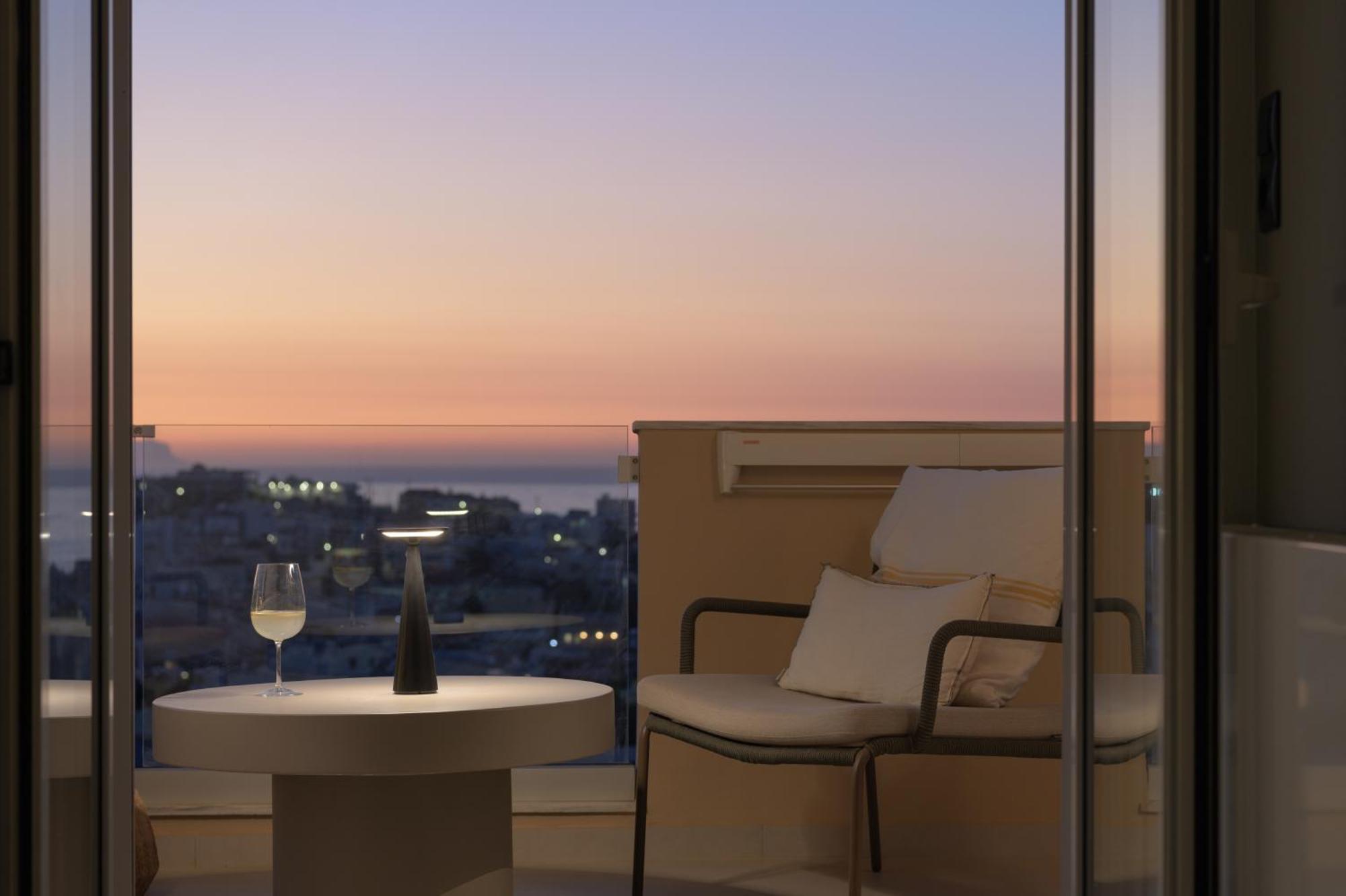 Апартаменти Ikia Mia Sea View Rethymno  Екстер'єр фото