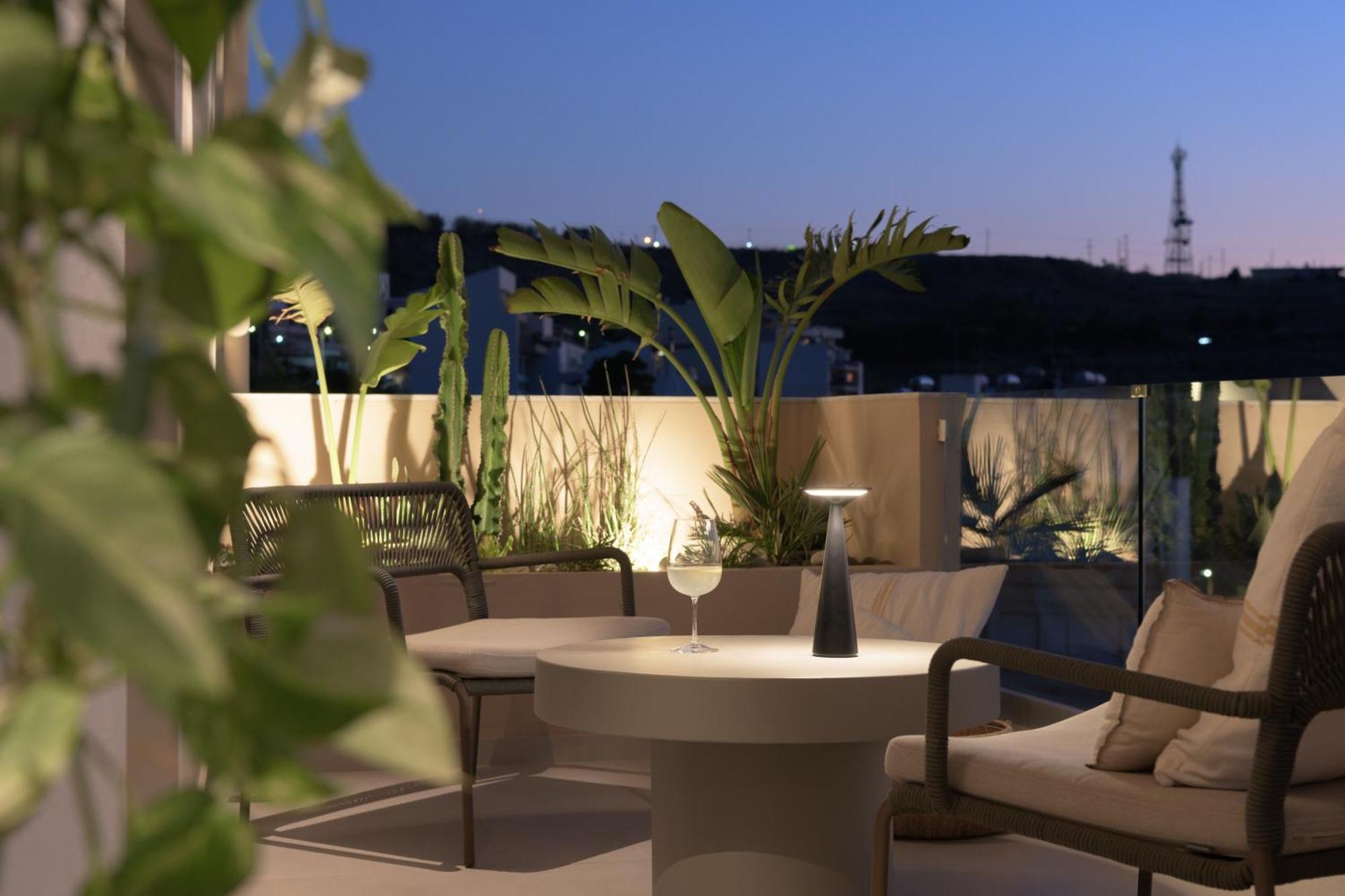 Апартаменти Ikia Mia Sea View Rethymno  Екстер'єр фото