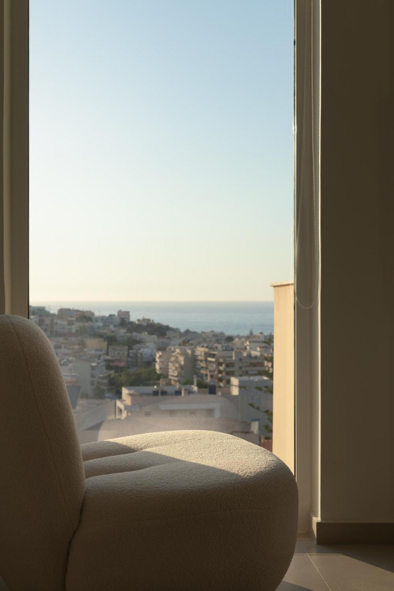 Апартаменти Ikia Mia Sea View Rethymno  Екстер'єр фото