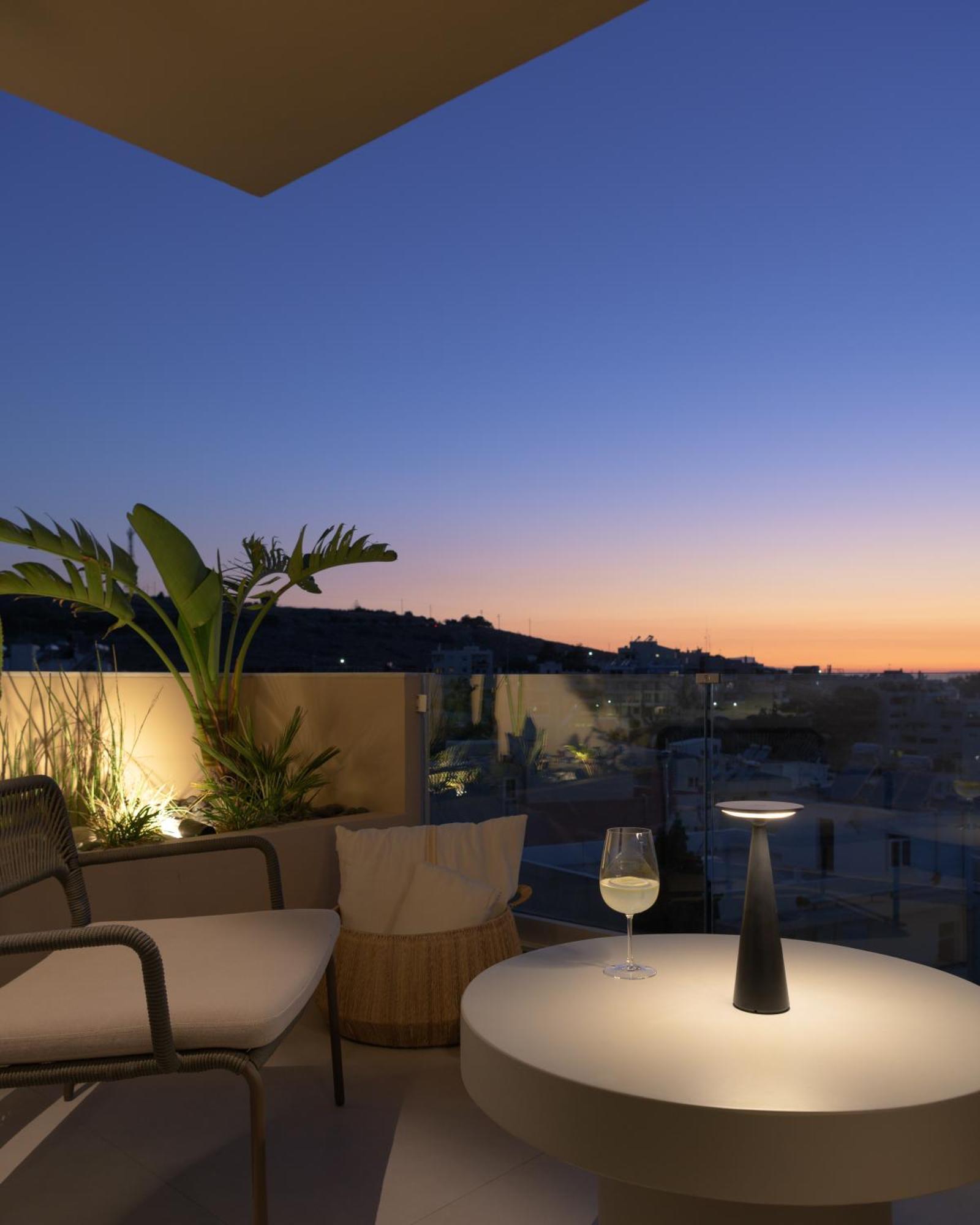 Апартаменти Ikia Mia Sea View Rethymno  Екстер'єр фото