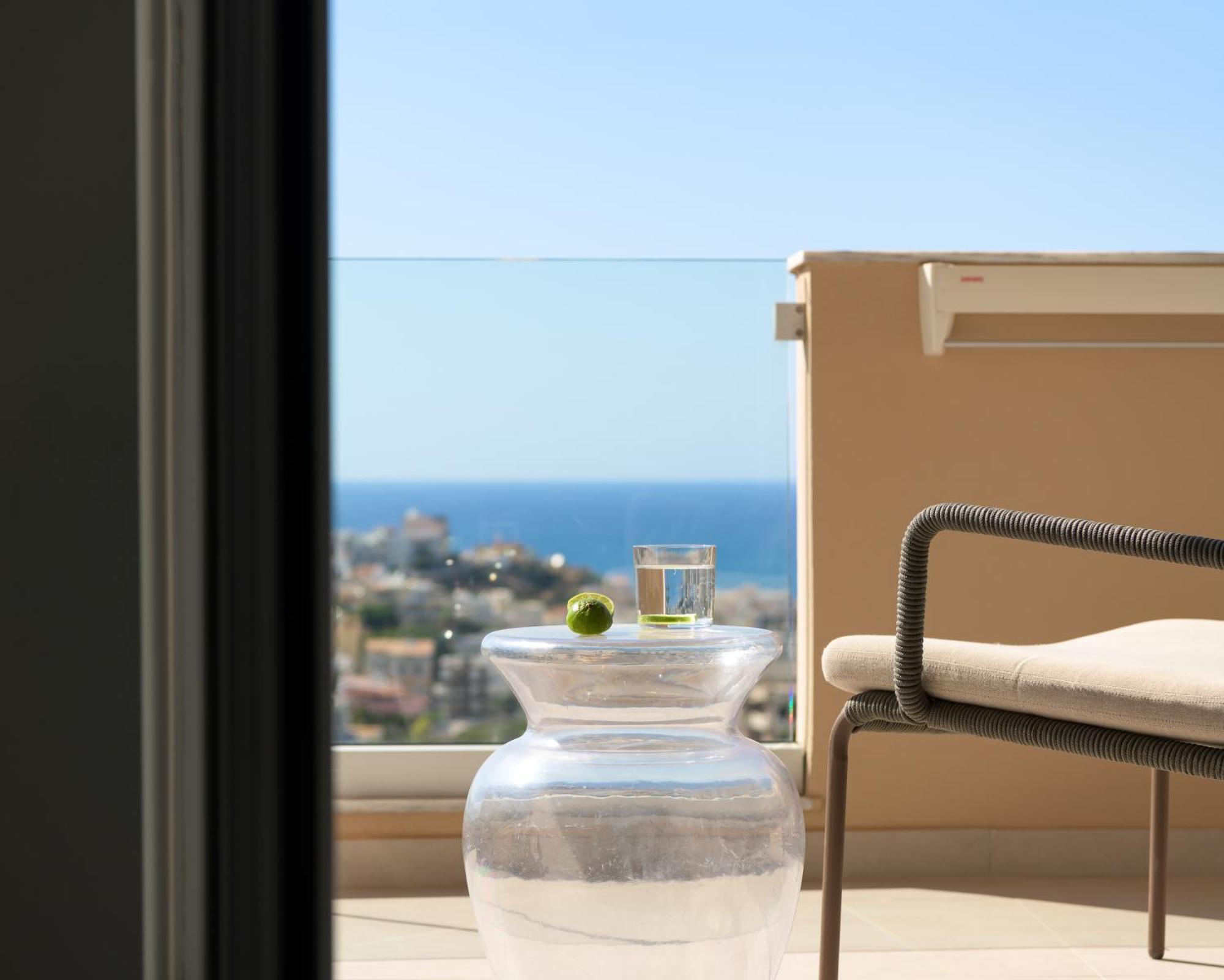 Апартаменти Ikia Mia Sea View Rethymno  Екстер'єр фото
