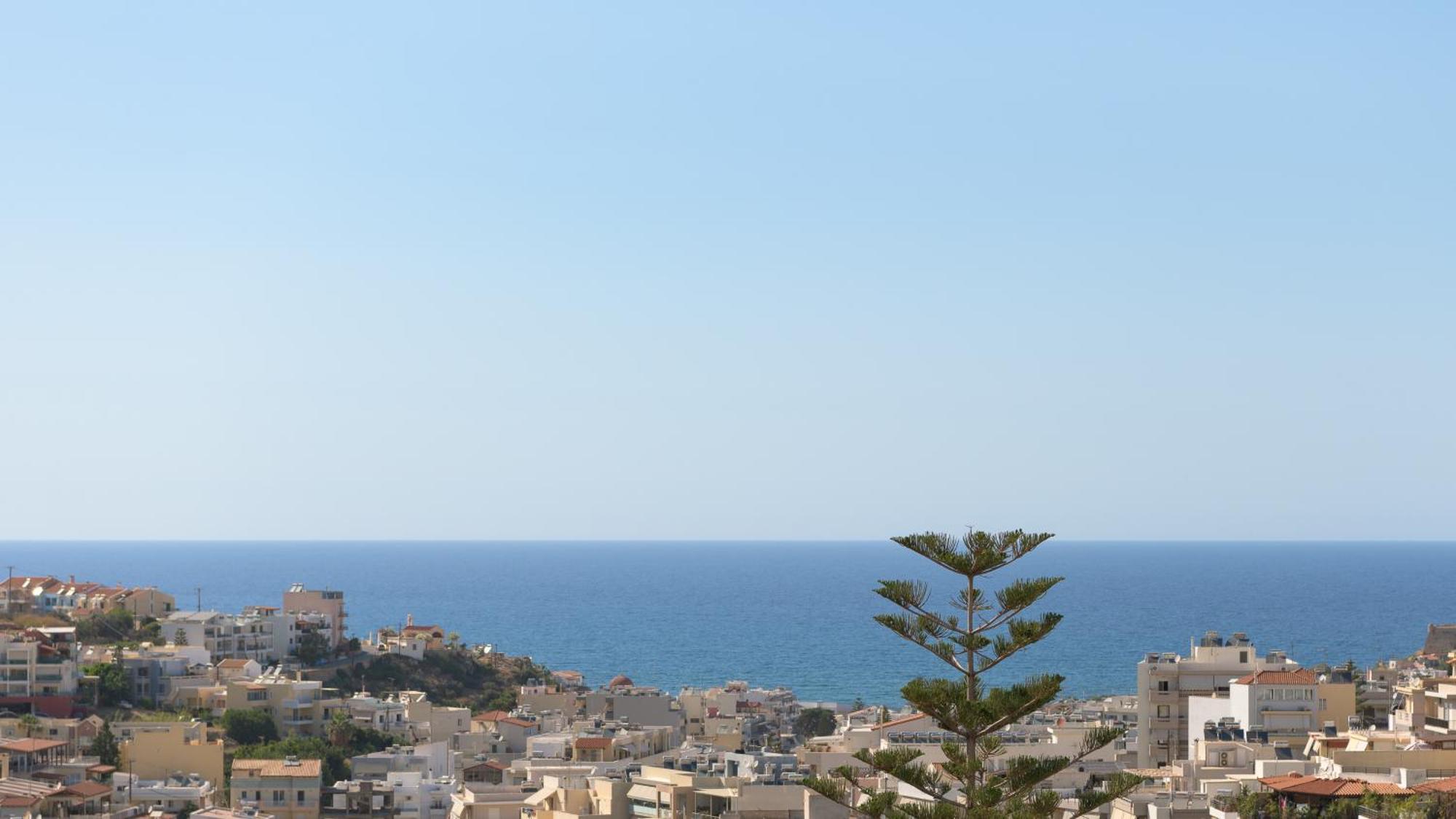 Апартаменти Ikia Mia Sea View Rethymno  Екстер'єр фото