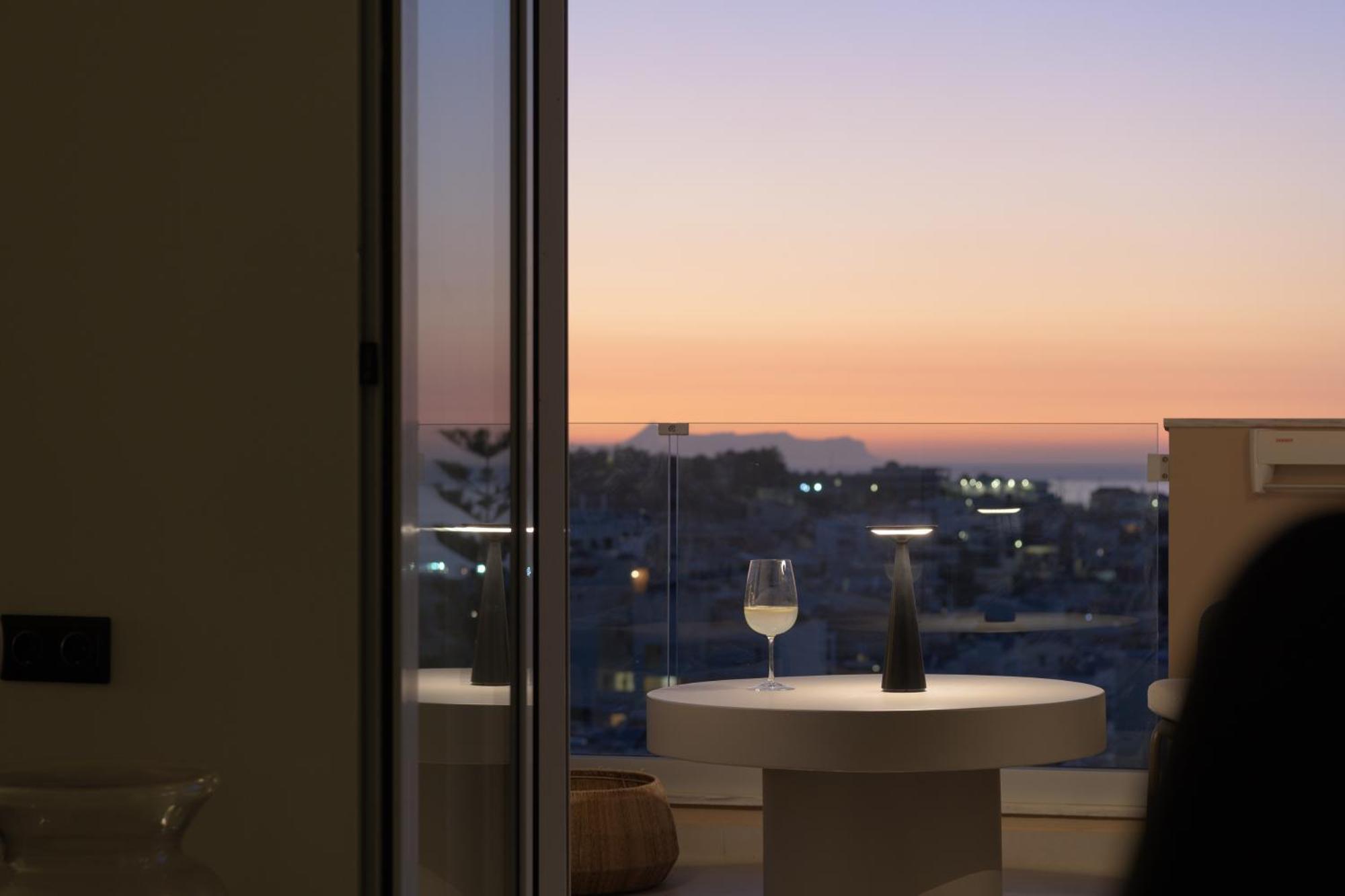 Апартаменти Ikia Mia Sea View Rethymno  Екстер'єр фото